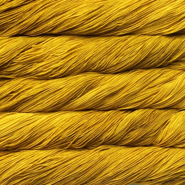 écheveaux de fil à tricoter Sock de Malabrigo en laine mérinos coloris Franck Ochre (jaune)