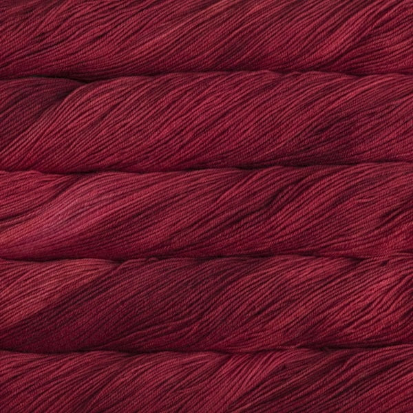 écheveaux de fil à tricoter Sock de Malabrigo en laine mérinos coloris ravelry Red (rouge)