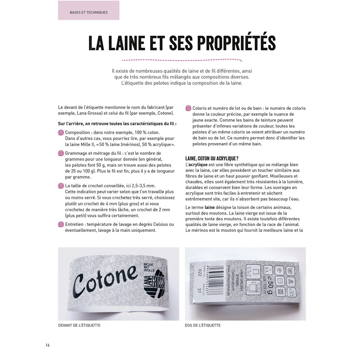 Le Crochet - 16 modèles scandinaves de Caroline Vallognes (Mlle Quincampoix)