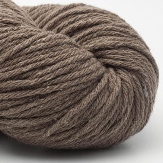 écheveau de fil à tricoter Northern Lights GOTS de BC GARN en laine et soie, coloris 06 mink
