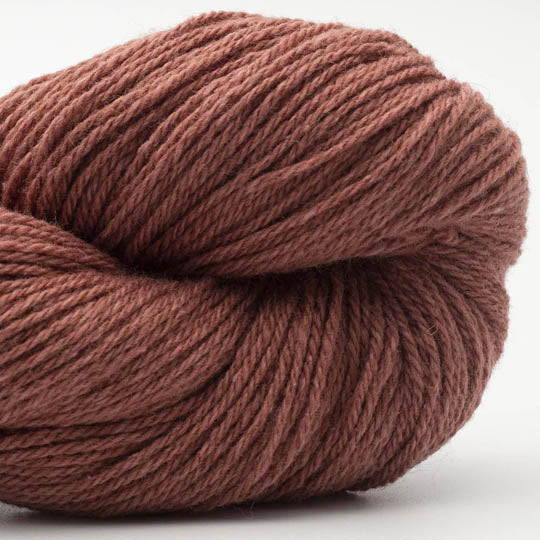 écheveau de fil à tricoter Bio Balance de BC GARN coloris 07 rust