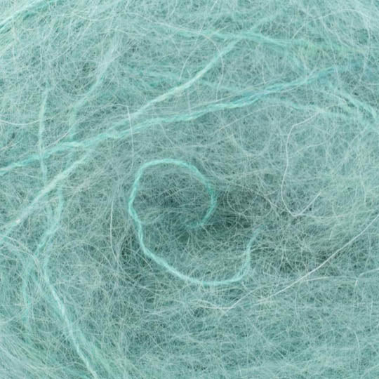 fil à tricoter en soie et mohair Kidsilk Uni de Cowgirl Blues coloris emerald (vert clair)