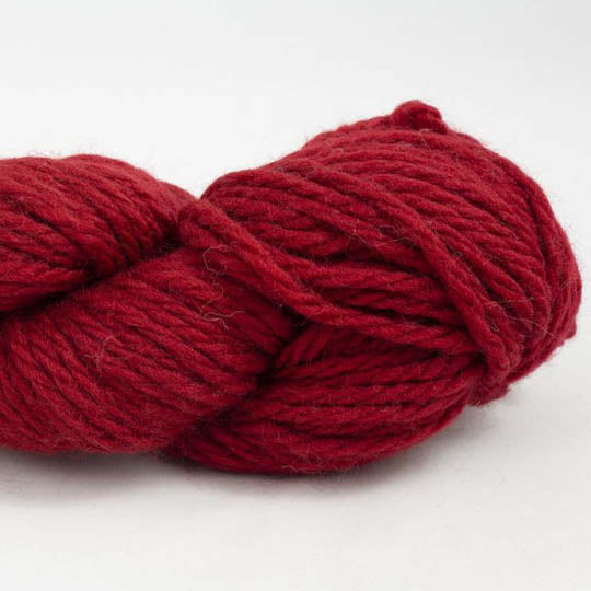 écheveau de fil à tricoter Maxi Wool de Erika Knight coloris 208 marni (rouge vif)
