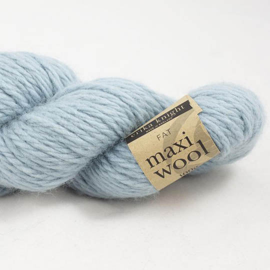 écheveau de fil à tricoter Maxi Wool de Erika Knight coloris 216 iced gem
