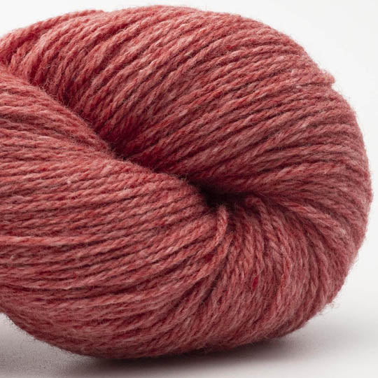 écheveau de fil à tricoter Bio Balance de BC GARN coloris 21 pale red
