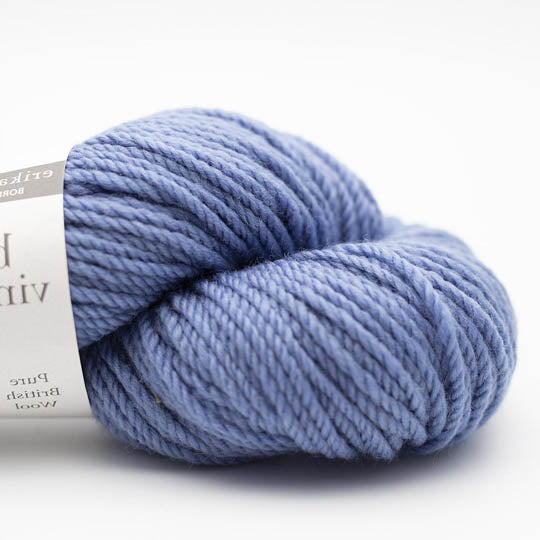 écheveau de fil à tricoter Big Vintage Wool de Erika Knight coloris steve (bleu/violet moyen)