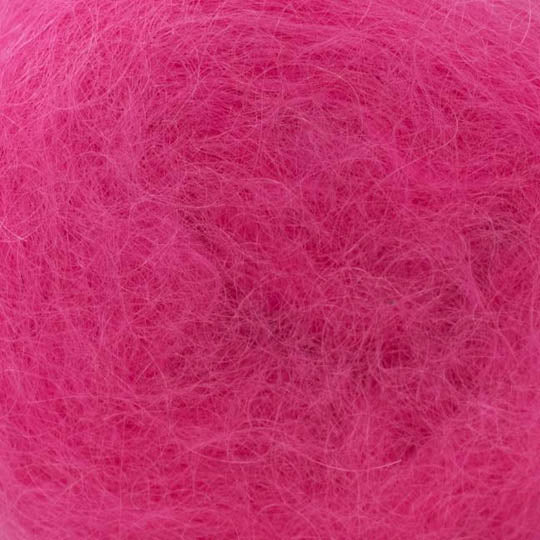 fil à tricoter en soie et mohair Kidsilk Uni de Cowgirl Blues coloris hot pink (rose vif)