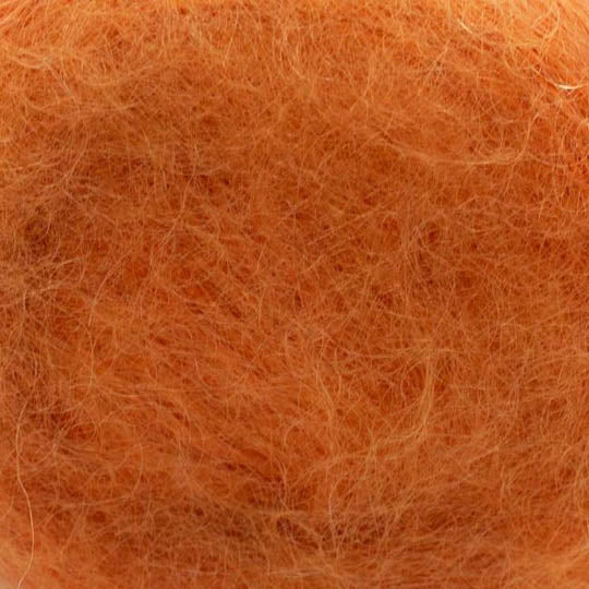 fil à tricoter en soie et mohair Kidsilk Uni de Cowgirl Blues coloris carrot juice (orange)