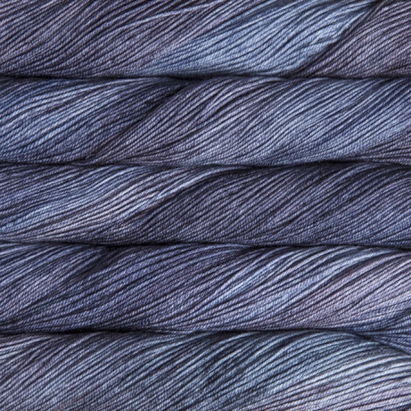 écheveaux de fil à tricoter Sock de Malabrigo en laine mérinos coloris Plomo (Gris)