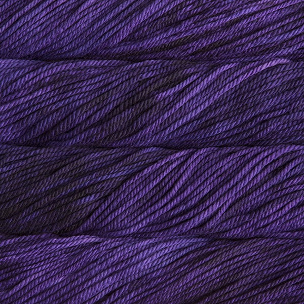 écheveaux de laine à tricoter épaisse mérinos Malabrigo Chunky coloris purple mystery (violet profond)