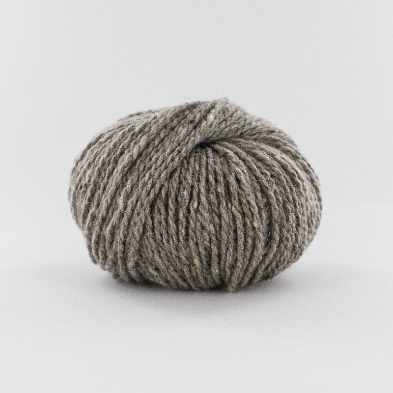 pelote de laine Super Tweed de Fonty coloris 002 marron clair