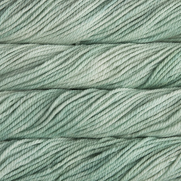 écheveaux de laine à tricoter épaisse mérinos Malabrigo Chunky coloris water green (vert d'eau)