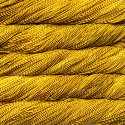 écheveaux de fil à tricoter Sock de Malabrigo en laine mérinos coloris Franck Ochre (jaune)