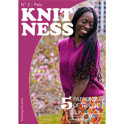 Magazine KNITNESS N°2 - PAIX | 5 patrons tricot contemporains