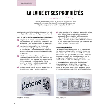 Le Crochet - 16 modèles scandinaves de Caroline Vallognes (Mlle Quincampoix)