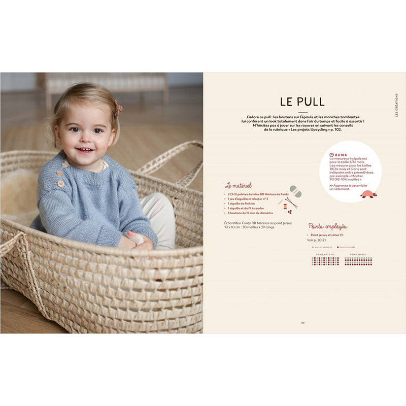 Création tricot pour les tout-petits | 20 projets essentiels pour bébé