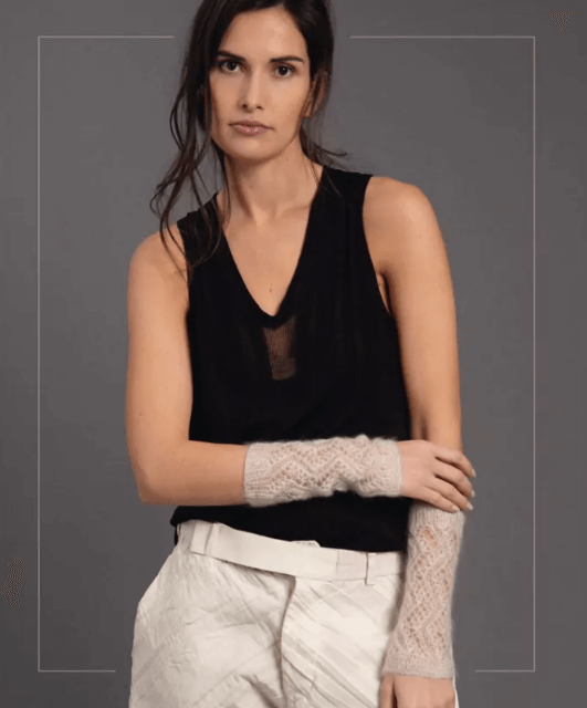 25 projets en tricot ajouré