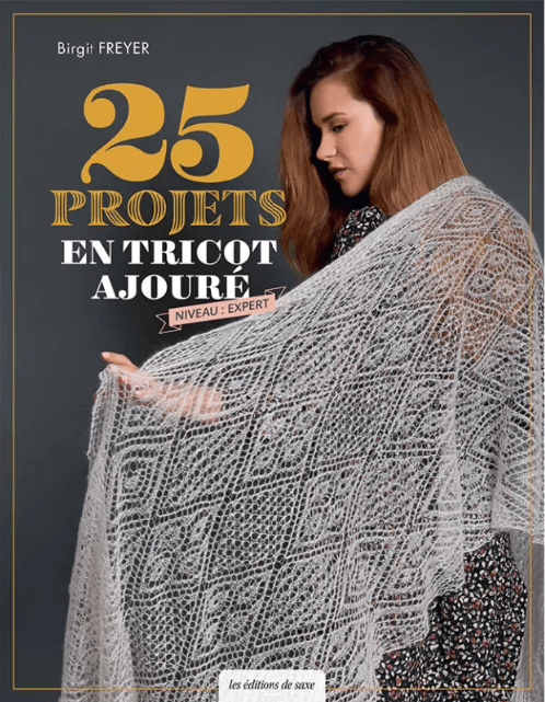 25 projets en tricot ajouré