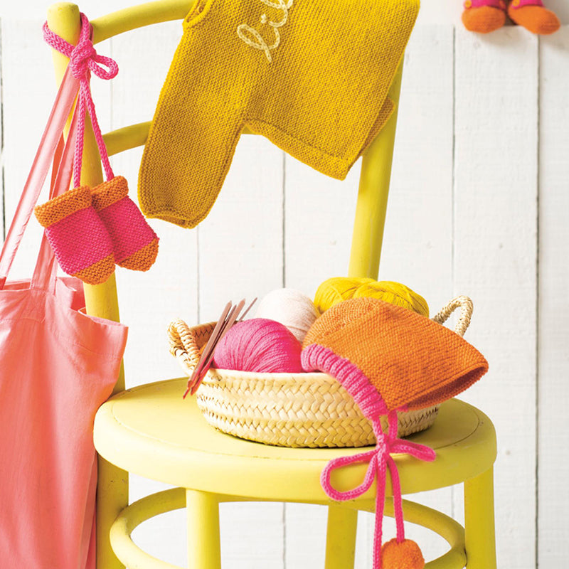 Layette en couleur | 20 modèles tricot bébé (0 à 6 Mois)