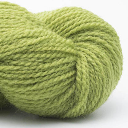 écheveau de laine à tricoter British blue fingering de Erika Knight coloris 07 gras (vert)