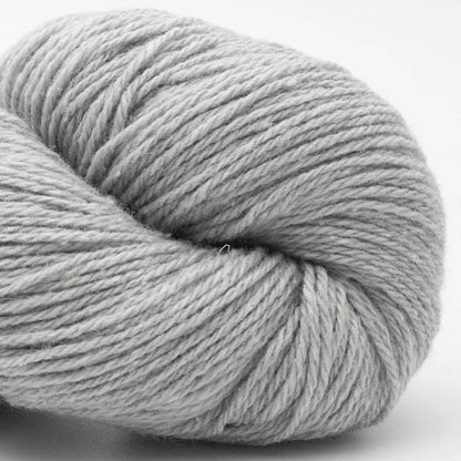 écheveau de fil à tricoter Bio Balance de BC GARN coloris 11 silver