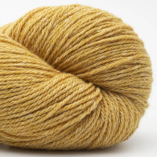 écheveau de fil à tricoter Bio Balance de BC GARN coloris 16 curry