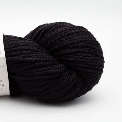 écheveau de fil à tricoter Big Vintage Wool de Erika Knight coloris dark (noir)